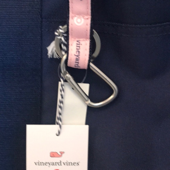 Vineyard Vines Duffle Blue Pink NWT - Picture 4 of 5